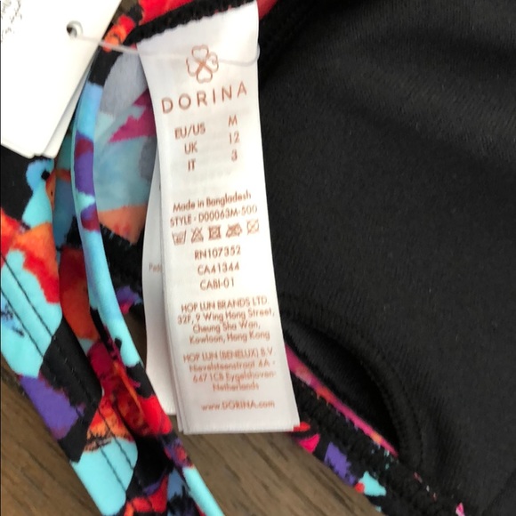 Dorina Tropical Triangle Padded Bikini Top - Picture 5 of 5